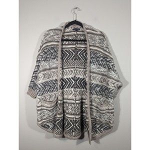 AE American Eagle Boho Southwest Wool Blend Cardigan Women Size XS/S